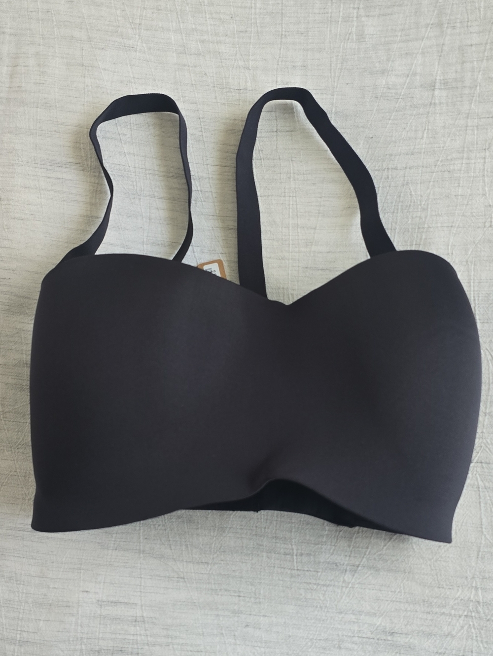SKIMS BODY WIRELESS FORM STRAPLESS BRA ONYX SIZE:32H (32DDDDD)